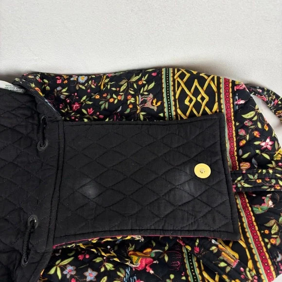 Vintage Vera Bradley Asian Print Quilted Backpack - Picture 13 of 13